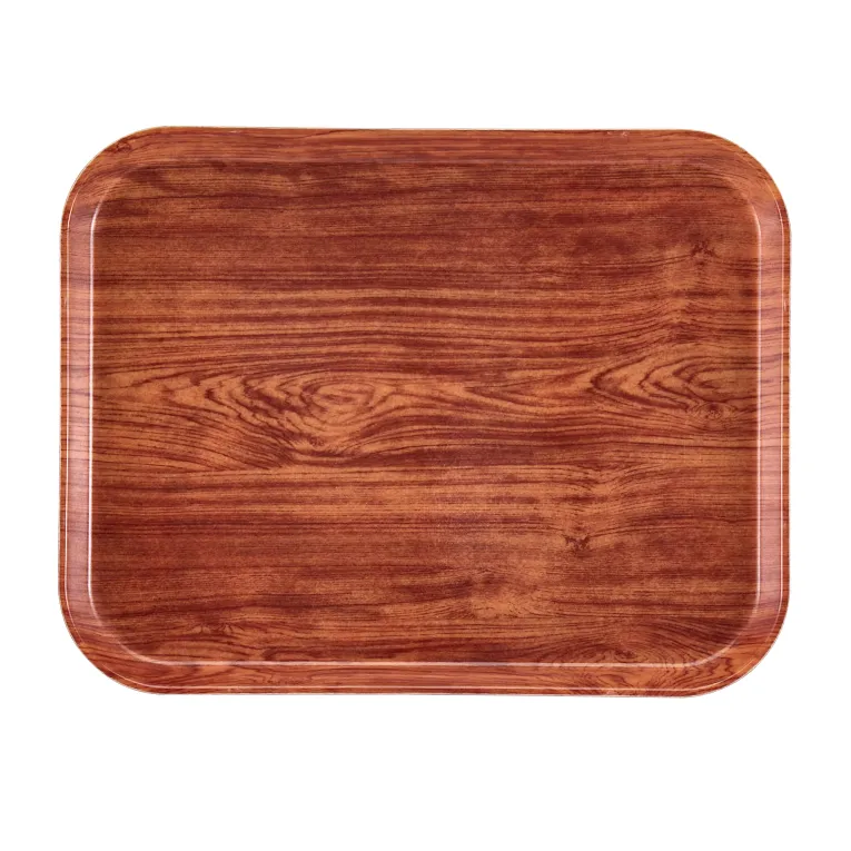 Cambro 1520309 Camtray® Rectangular 15" X 20-1/4" Java Teak