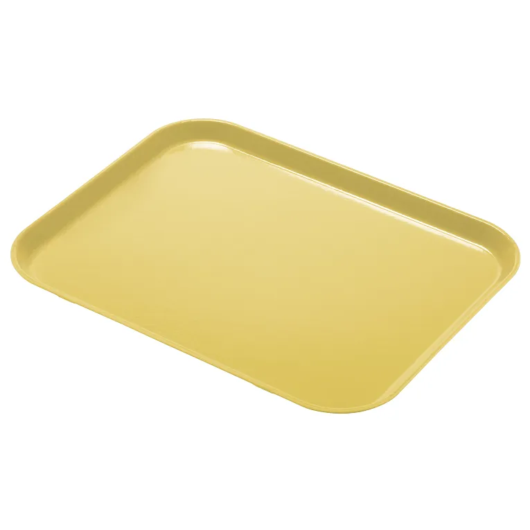 Cambro 1520CL145 Camlite® Tray Reinforced Edges 15" X 20-1/4" Yellow