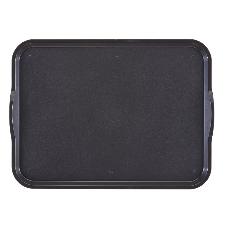 Cambro 1520CWNS485 Camwear® Tray 15" X 20" Rectangular Non-skid Smoked Metal