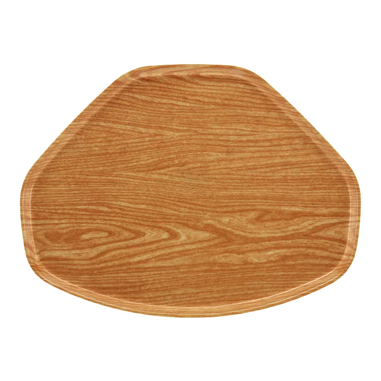 Cambro 1520TR307 Camtray® Trapezoid 14-9/16" X 19-1/2" Light Elm
