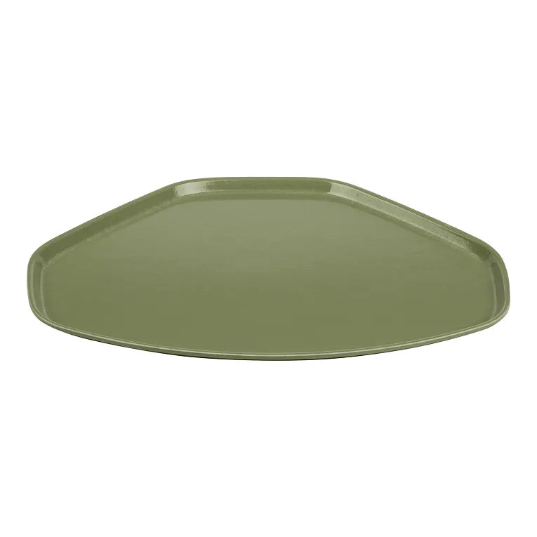 Cambro 1520TR428 Camtray® Trapezoid 14-9/16" X 19-1/2" Olive Green