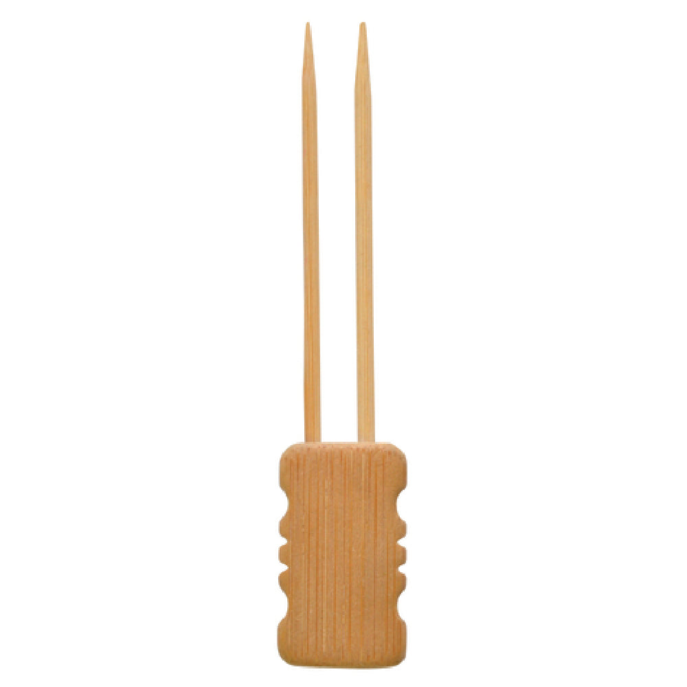 PacknWood 209BBMBOLA15 - Mbola Skewer, 5.9", Double Prong