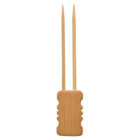 PacknWood 209BBMBOLA15 - Mbola Skewer, 5.9", Double Prong