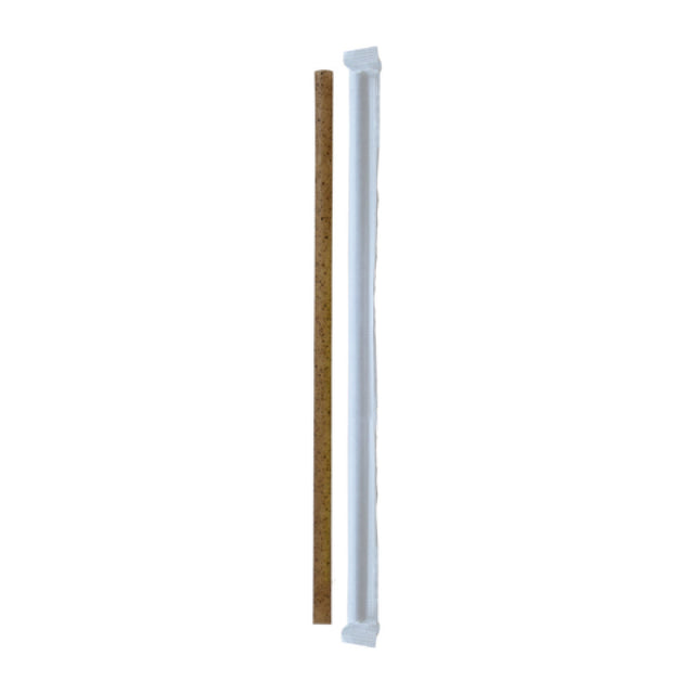 PacknWood 210CHCO19JW - Jumbo Straws, 0.2" Dia. X 7.75"H, Compostable