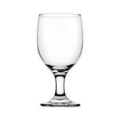 Steelite P44862 Goblet Glass 11.5 Oz. (H 6" M 3-1/4" T 2-3/4" B 2-3/4") Clear