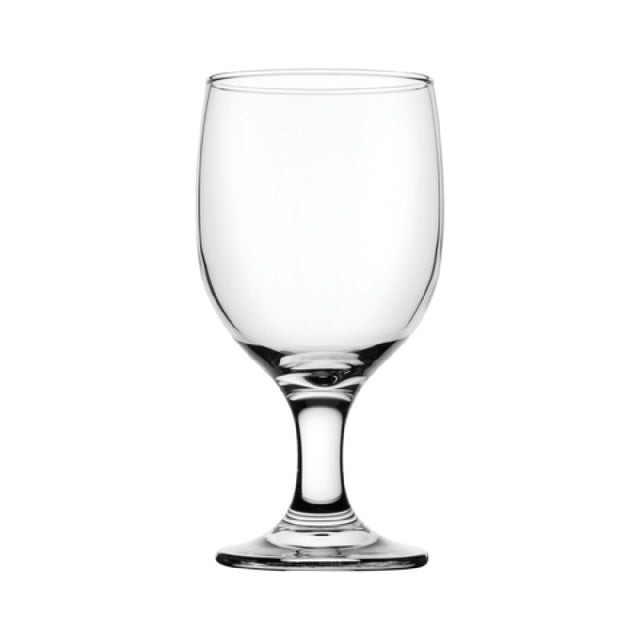 Steelite P44862 Goblet Glass 11.5 Oz. (H 6" M 3-1/4" T 2-3/4" B 2-3/4") Clear