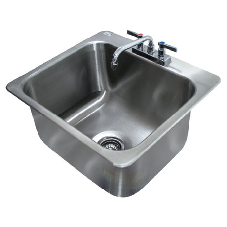 Advance Tabco DI-1-2012 Drop-In Sink 1-compartment 20"W X 16"D Front-to-back X 12" Deep Bowl