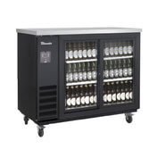 Blue Air BLNBB-48BG-SL-HC - Back Bar Cooler, Narrow Depth, Two-section