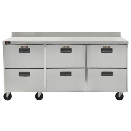 Traulsen CLUC-72R-DW-WT - Dealer's Choice CLUC Series Compact Undercounter Refrigerator With Work Top