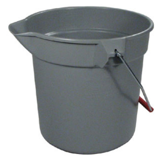 Rubbermaid FG296300GRAY - BRUTE® Bucket, 10 Quart, 10-1/2" Dia. X 10-1/4"H