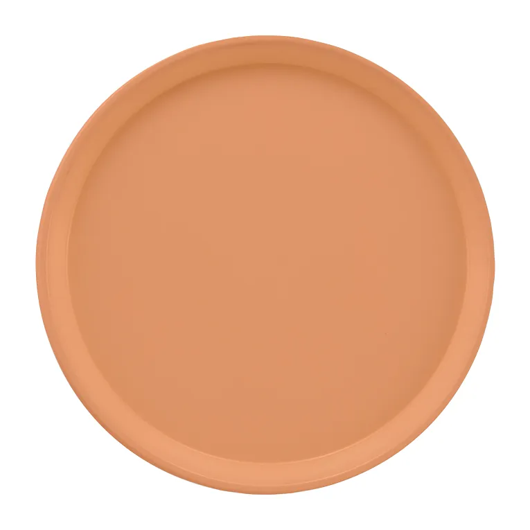 Cambro 1550117 Serving Camtray® Round 16" Dia. Dark Peach