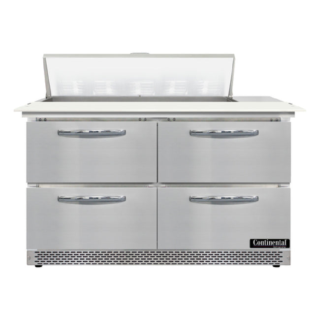 Continental Refrigerator D48N10C-FB-D Designer Line Sandwich Unit Front Breather