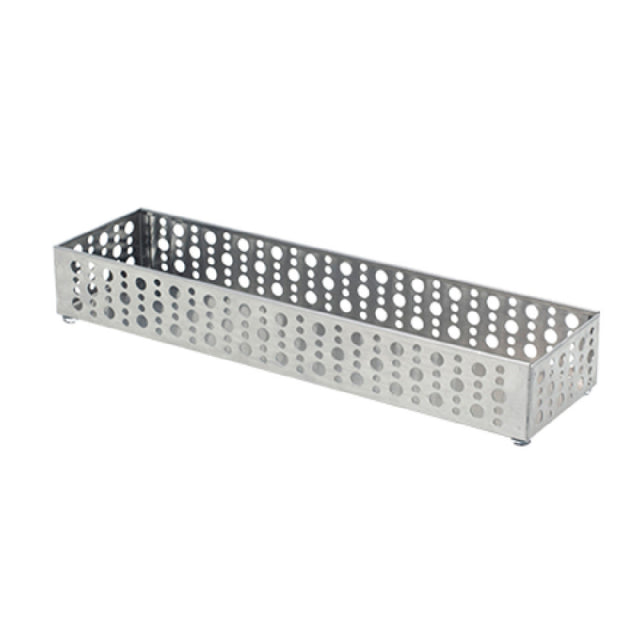 FOH BHO043BSS22 Dots Jar Holder 11" X 2-3/4" X 1-1/2" Streamlined