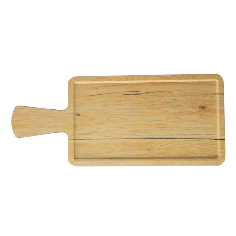 Tablecraft 12458 Timber Melamine Collection™ Serving Paddle 16.5" X 7" X 0.625"