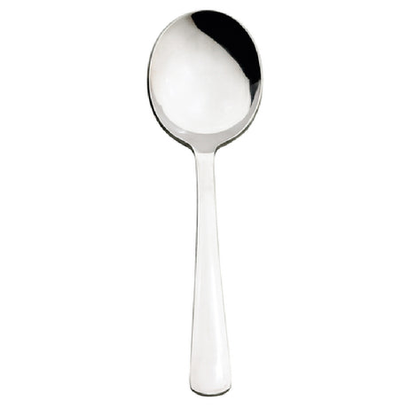 Browne Foodservice 503817 WIN2 Bouillon Spoon 6" 18/0 Stainless Steel