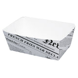 PacknWood 210BCNEWS250 - Basket, 8.4 Oz., 3.5" X 2.2" X 1.6"H