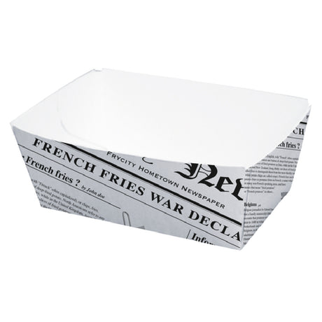 PacknWood 210BCNEWS250 - Basket, 8.4 Oz., 3.5" X 2.2" X 1.6"H