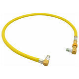 T&S Brass HG4C60S Gas Hoseflexctd. 1/2 X 60 W/90 (3 3/ 4 O