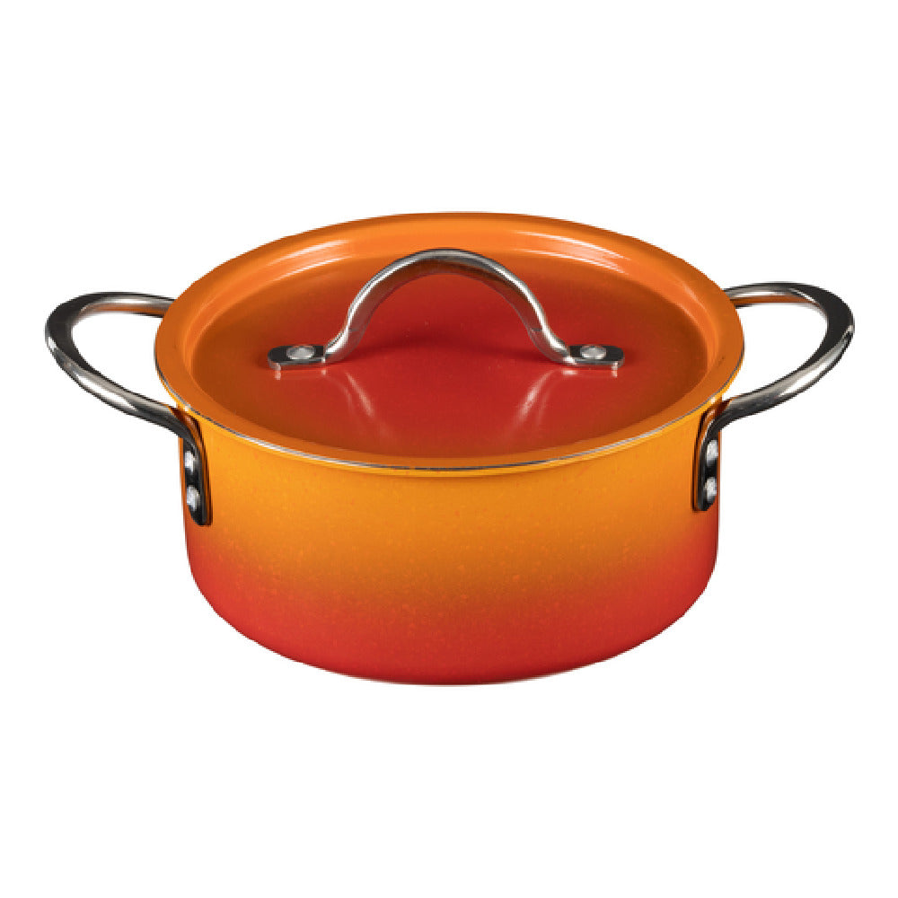 Bon Chef 73300-OM-T Country French X Ombre Sauce Pot 2 Qt 9 Oz 7-3/4 DIA X 3-1/2H