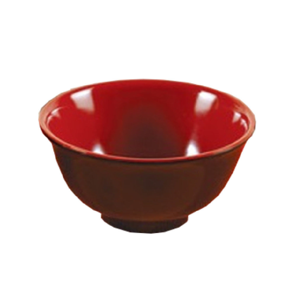 Yanco CR-130 Two-Tone Rice Bowl 8 Oz. 4-1/2" Dia. X 2"H