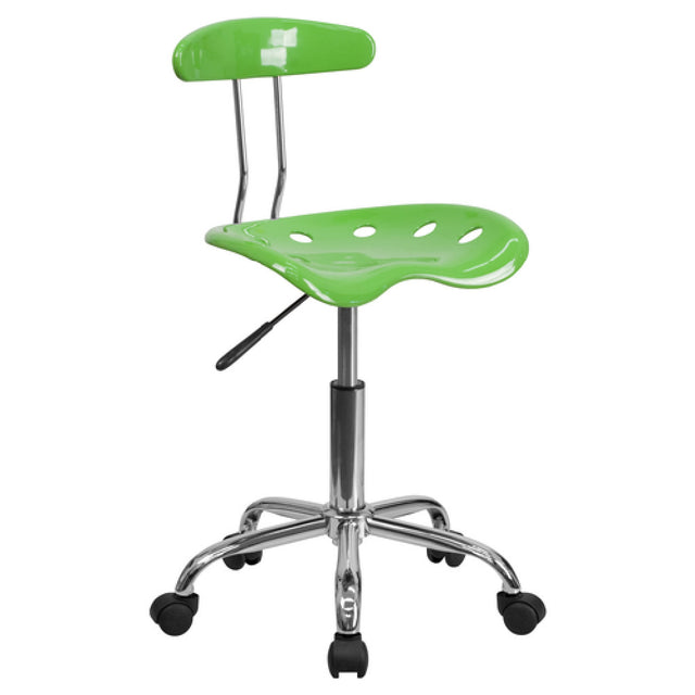 Flash Furniture LF-214-SPICYLIME-GG Vibrant Swivel Task Chair 29-1/4" To 34-3/4" Adjustable Height