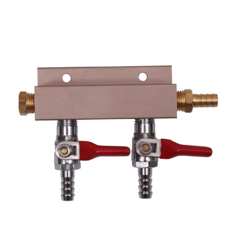 Glastender MAN2 Two Product Manifold Kit (includes: 6 Feet Of Red Gas Tubing Per Product & The Clamps Required For Connection To Keg Couplers (sold Separately))