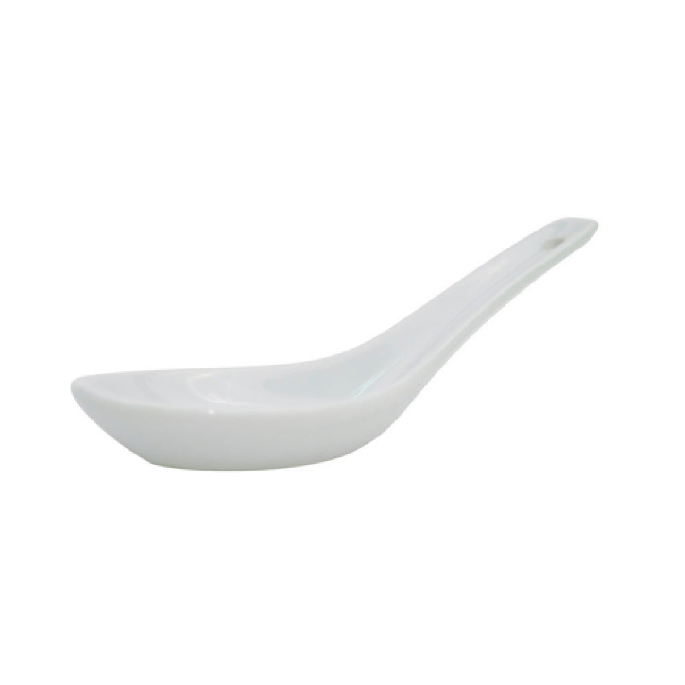 CAC China CN-40 Accessories Soup Spoon 4-1/2"L X 2"W X 1/2"H Dishwasher