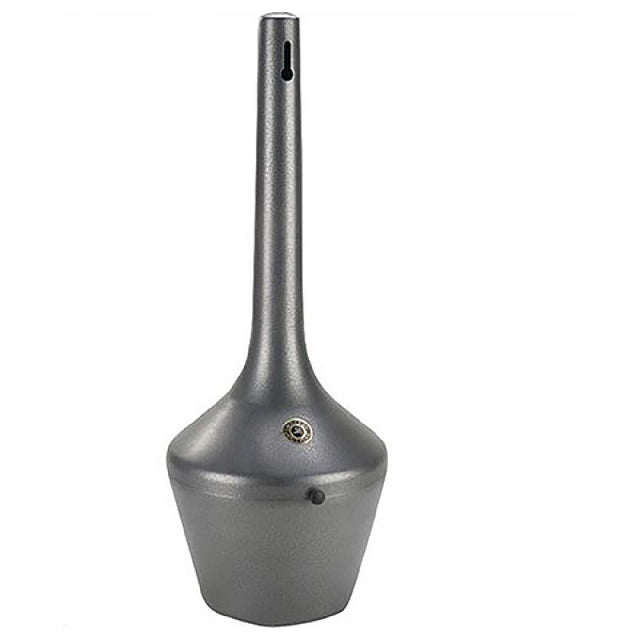 Private Label 1591094 Receptacle Cigarette Gry Steel