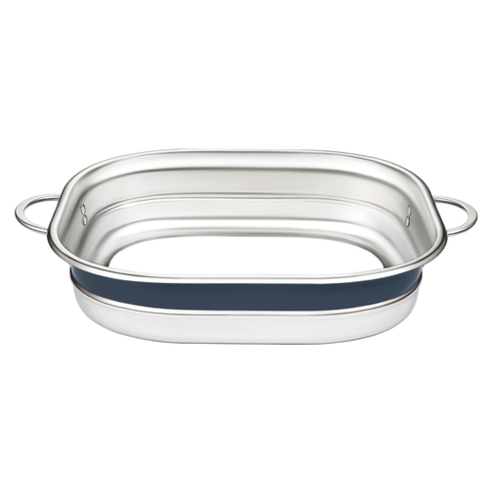 Bon Chef 72004-BL-CB Country French X Steam Table Food Pan Ring 15" X 11" X 4"