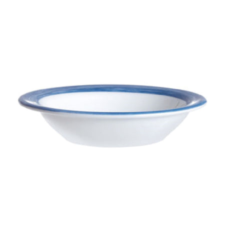 Arc Cardinal H3611 Arcoroc Brushed Blue Jean Fruit Dish 3.5 Oz (D:4.63'') Fluorosilicate Opal Glass