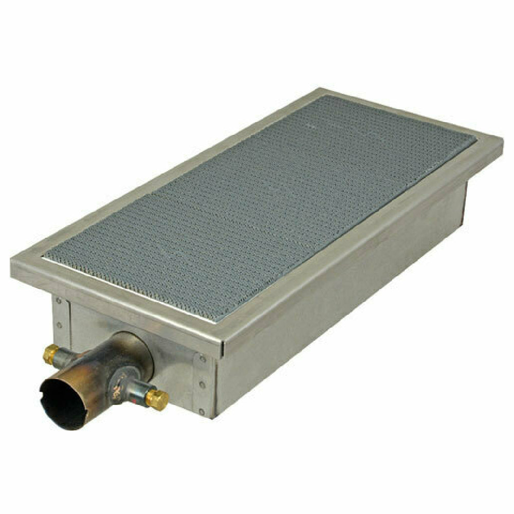 Franklin Machine Products 168-1573 Infrared Burner 14-1/8" X 6-1/2" X 3" Overall 13" X 5-1/4" Heating Surface