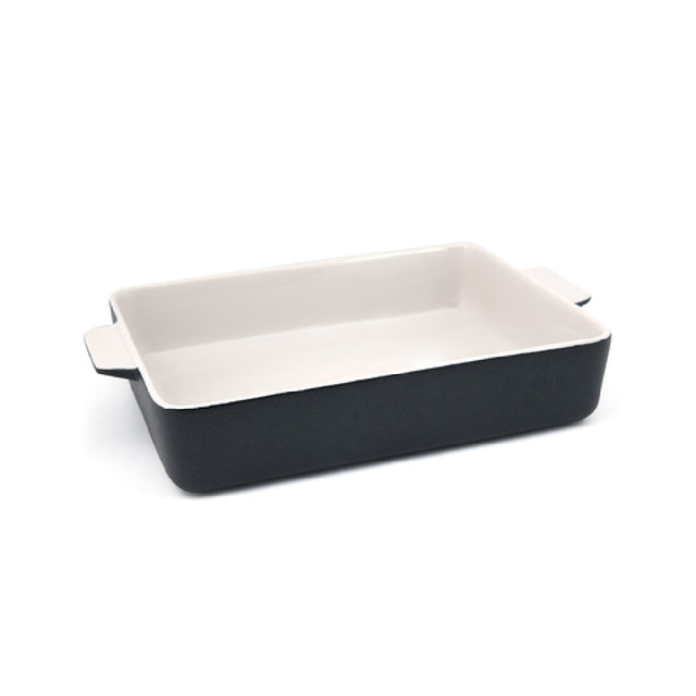 FOH BBO038BKC28 Kiln® Ovenware Dish 120 Oz. 15" X 10" X 2-3/4"H