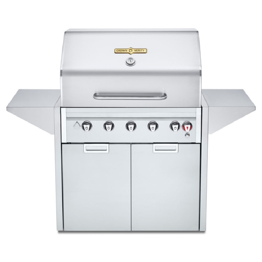 Crown Verity IE36MLP Crown Verity Estate Elite 36" Cart Grill 34" X 21" Grilling Surface