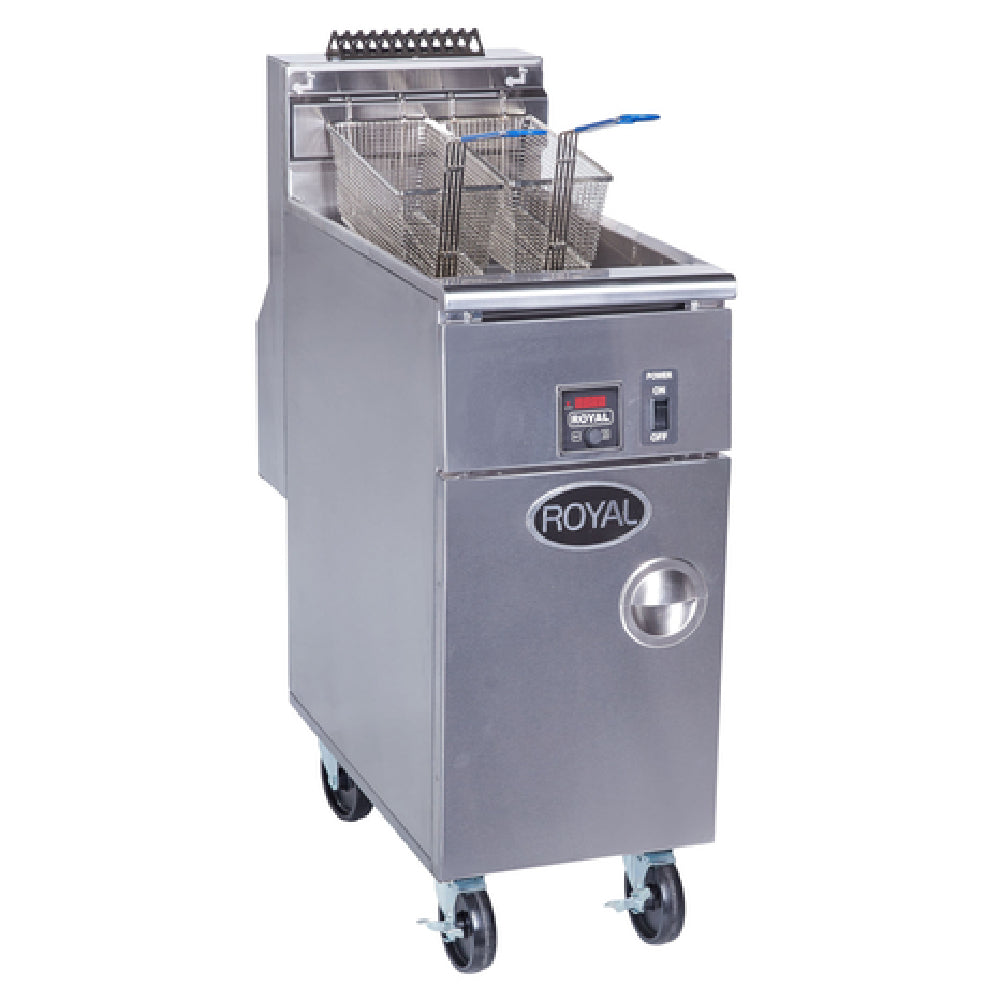 Royal Range Of California RHEF-45-DM2_NAT Fryer Gas Floor Model