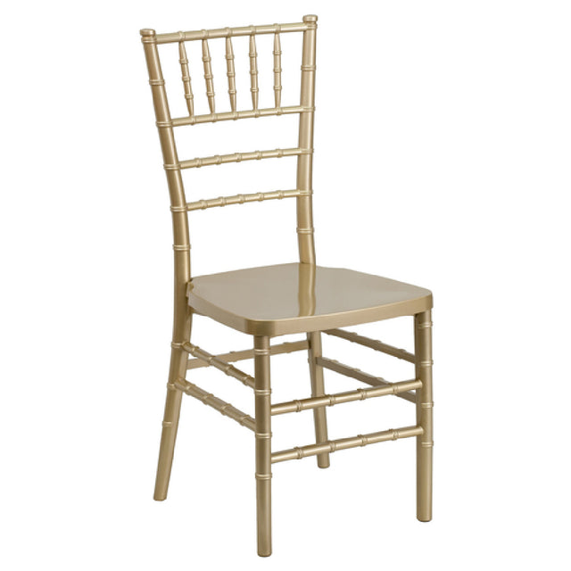 Flash Furniture LE-GOLD-GG Hercules Premium Series Stacking Chiavari Chair 1000 Lb. Weight Capacity