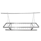 Sapphire Manufacturing SM-CR60 Pot Rack Ceiling Hung Triple Bar Design
