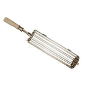 Skyfood Equipment AC-0009 Brazilian Flame Grill Basket Round 13-7/10"L X 4"Dia (19-1/2" Basket)