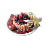 Bon Chef 2450IVYSPKLD - Plate, 13", Aluminum With Ceramic-look Coating