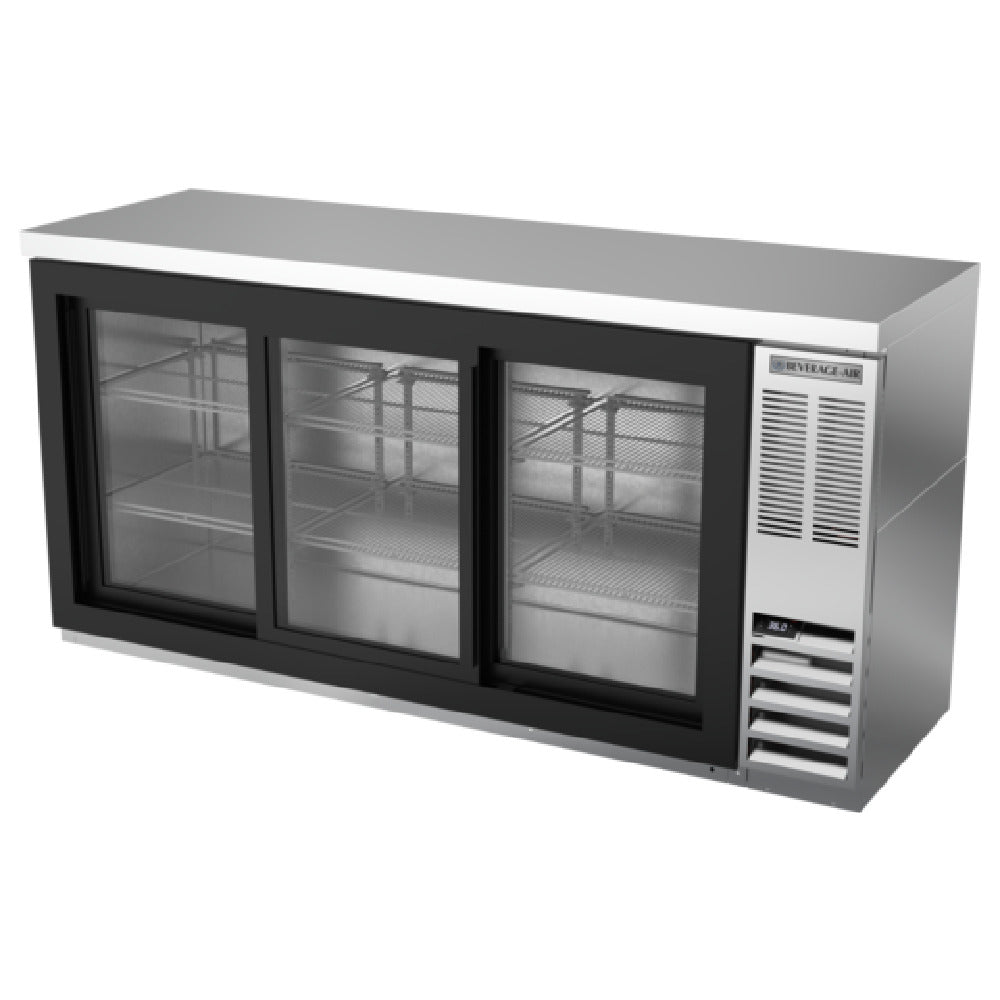 Beverage Air BB72HC-1-F-GS-S-27 Refrigerated Food Rated Back Bar Storage Cabinet