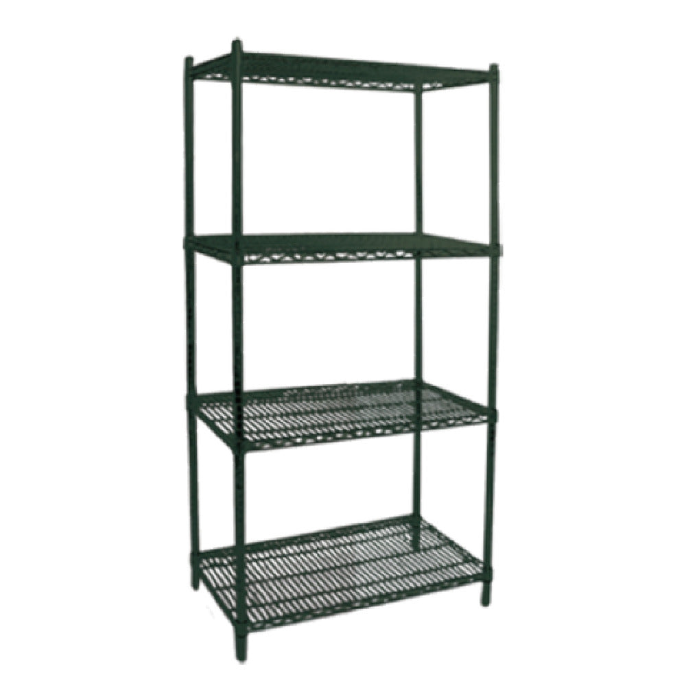 Omcan 45174 (45174) Shelving Unit 48"W X 24"D X 72"H (4) Wire Shelves & Posts