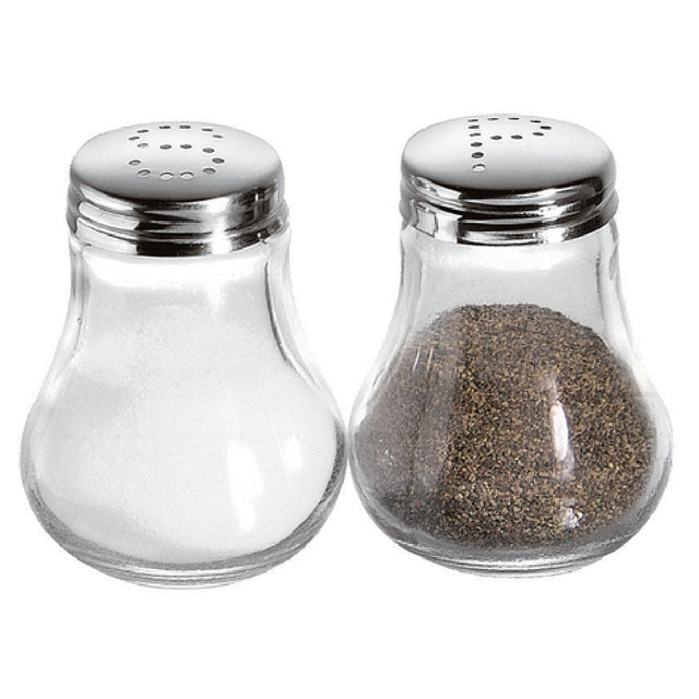 Paderno 42924-02 Mini Salt & Pepper Shaker Set 1 Oz. 2" Dia. X 2-1/2"H