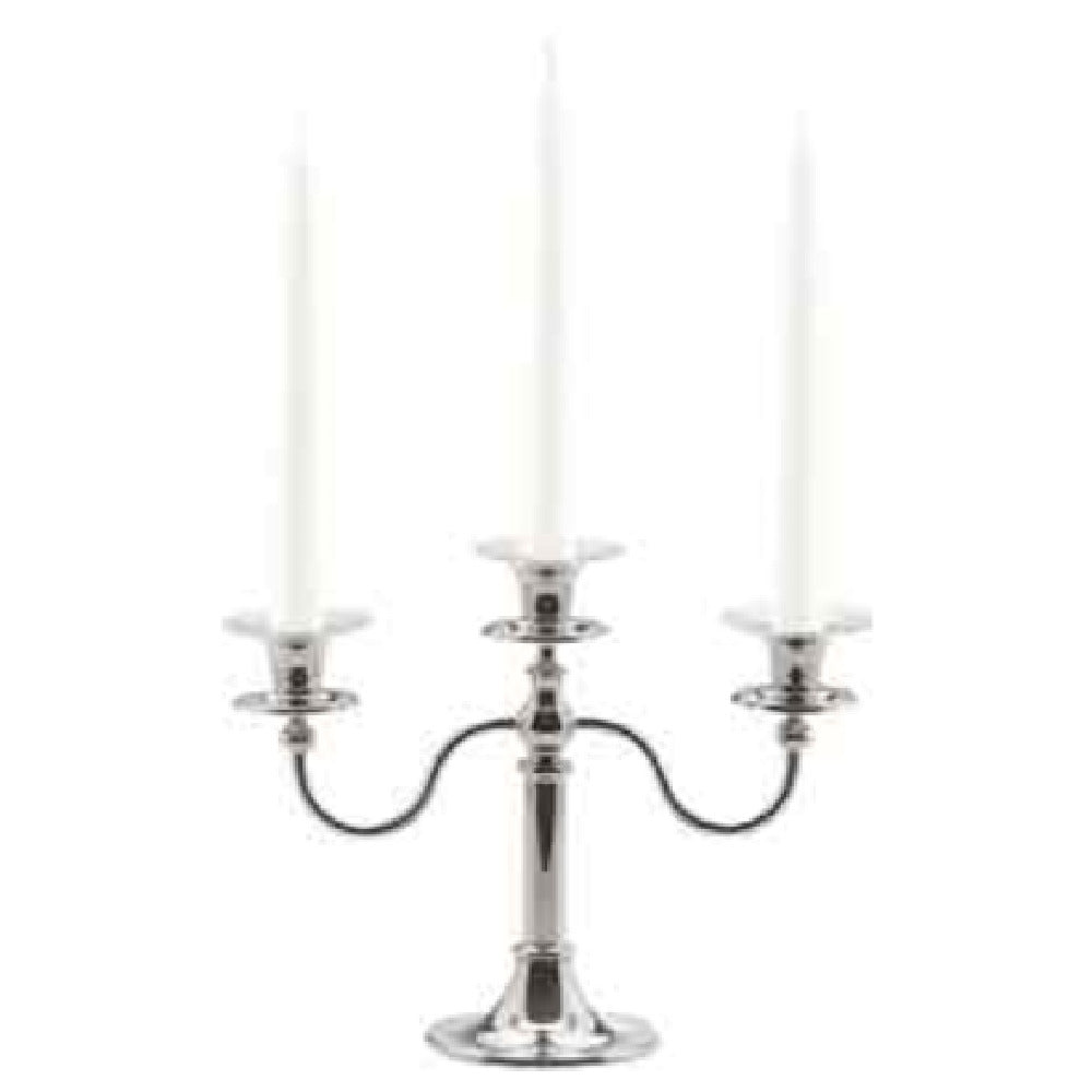 Bauscher Hepp 60.5508.0030 - Candelabra, 8-11/16"H (220mm), With (3) Candle Holders
