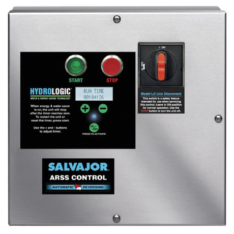 Salvajor ARSS-LD Start/stop Push Button Drain/flush/time Delay Automatic Reversing & Water Saving Control With Safety Line Disconnect