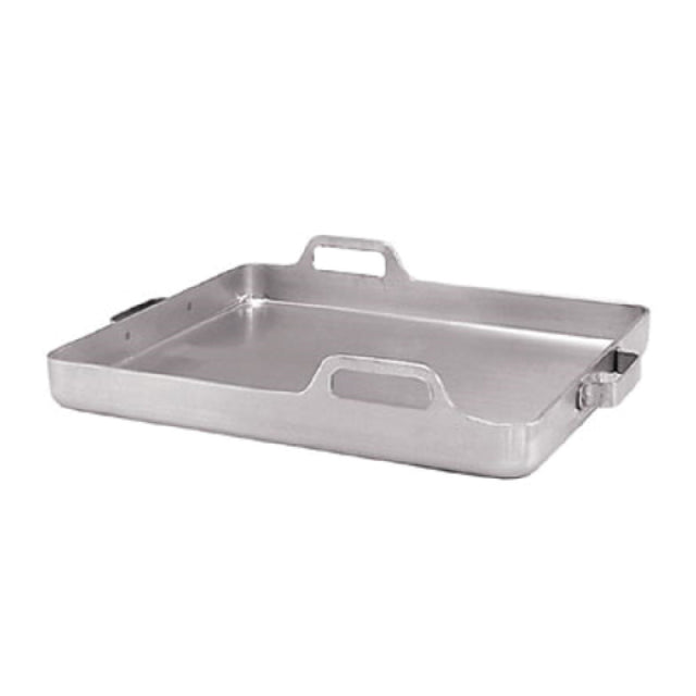 Admiral Craft PGI-COV GI Roast Pan Cover 21-5/8" X 18-1/8" X 2-1/4" Integrated Handles And Riveted Side Handles