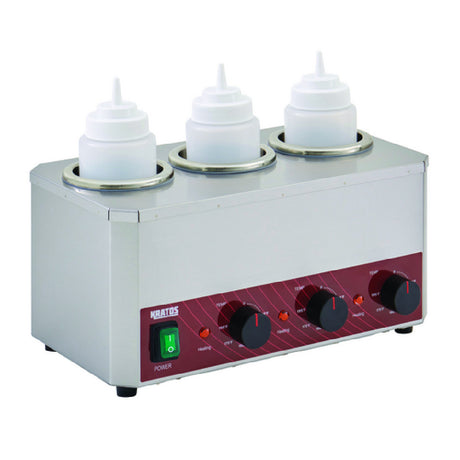 Hubert 61627 - Kratos® 29M-050 Sauce/Topping Bottle Warmer, Countertop, Triple
