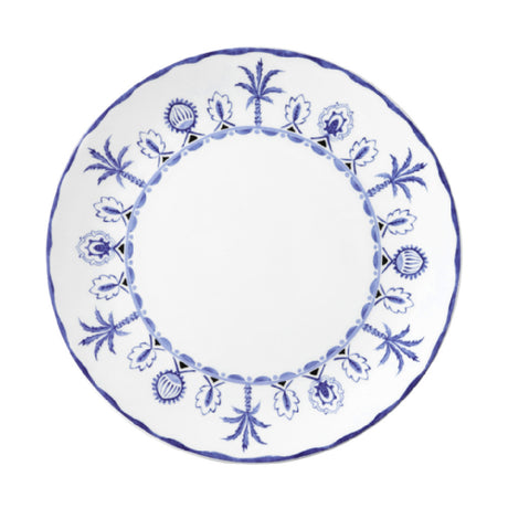 Steelite 82124AND0244 Plate Coupe 10.5" X 0.875" Sultans Garden Blue