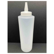 Buccaneer Container Corp 2012012010 (Buccaneer) Squeeze Bottles 12 Oz. Natural HDPE