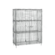 Metro SEC56C-2SE - Super Erecta® Security Unit, Stationary, Chrome Plated Finish