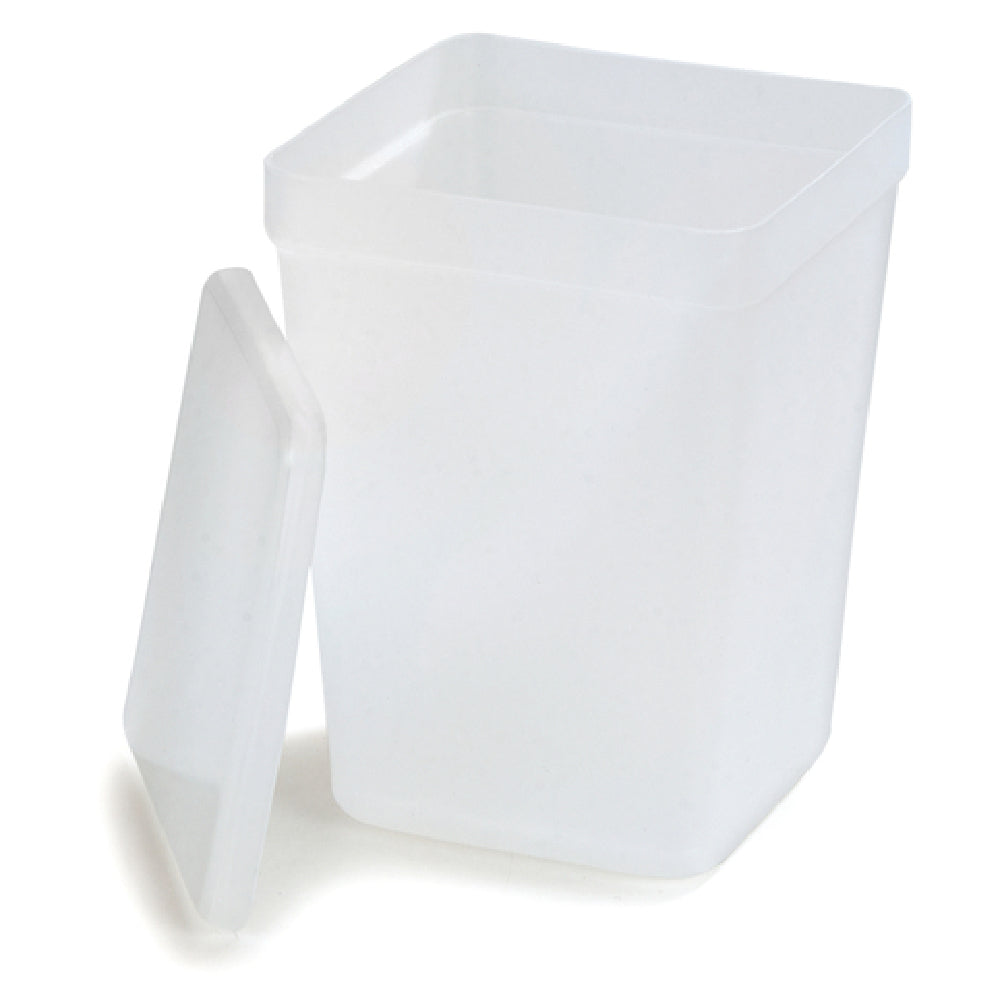 Carlisle 38600CL Carlisle Storage Container 2 Quart 5-1/4"W X 5-1/4"D X 6"H (approximate)