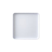 GET MMP-1111W - Platter, 11"L X 11"W X 1"H, Square